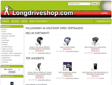 Tablet Screenshot of longdriveshop.com